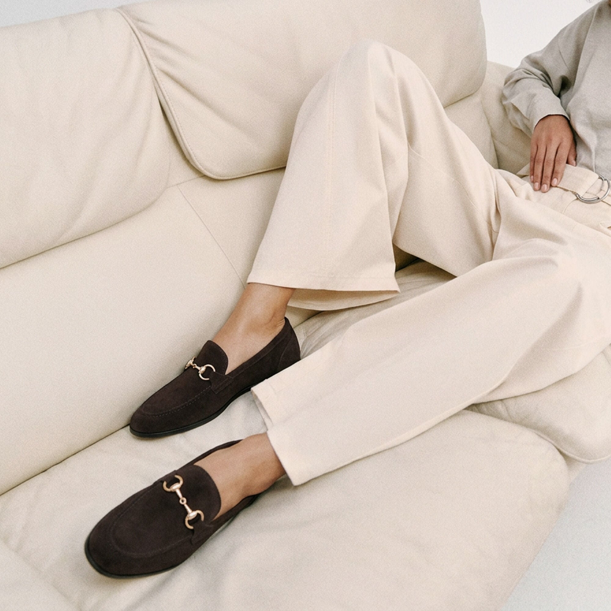 Alessandra Brown Suede Scarosso: Brown - Suede ALESSANDRALOAF