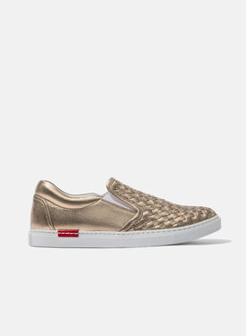 Scarosso Gabriella Metallic Gold White/Pink - Calf ALEXIASNEA