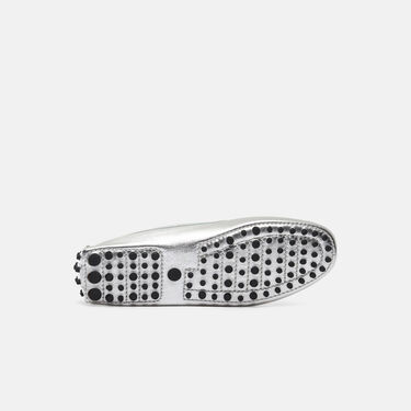 Scarosso Ashley Silver Silver - Calf ASHLEYDRIV