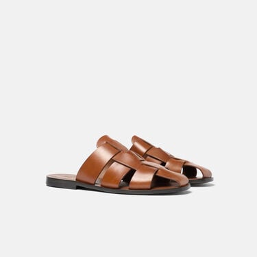 Perseo Cognac Scarosso: Cognac - Calf PERSEOMULE