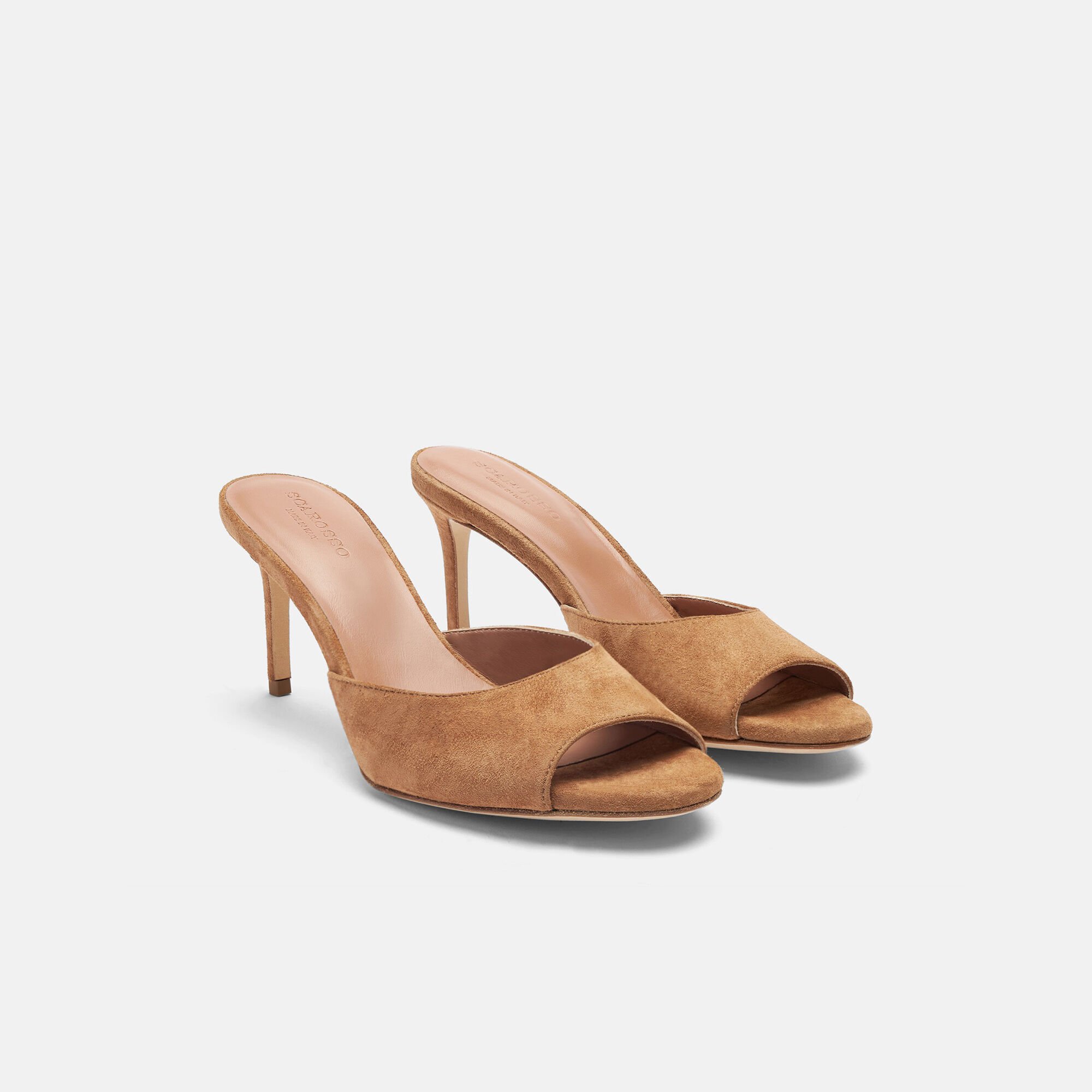 Scarosso Lohan Tan Suede Tan - Suede LOHANMULE