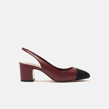 Scarosso Miranda Bordeaux Bordeaux - Kalbsleder MIRANDAPUMP