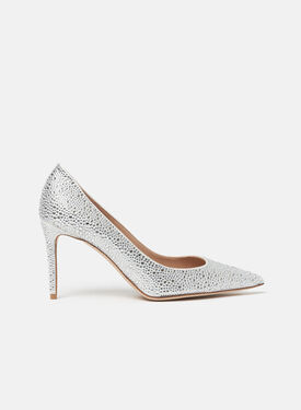 Scarosso Greta Crystal Satin Nude - Calf MIRANDAPUMP