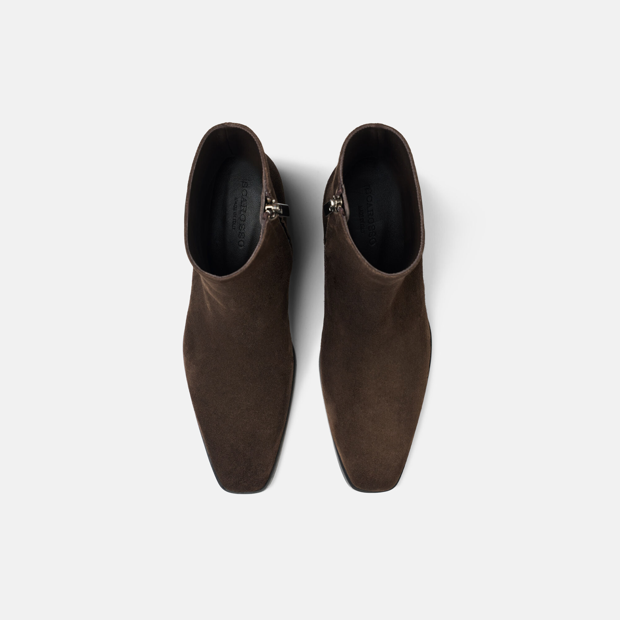Ambra Brown Suede Scarosso: Dark Brown - Suede AMBRARBOOT