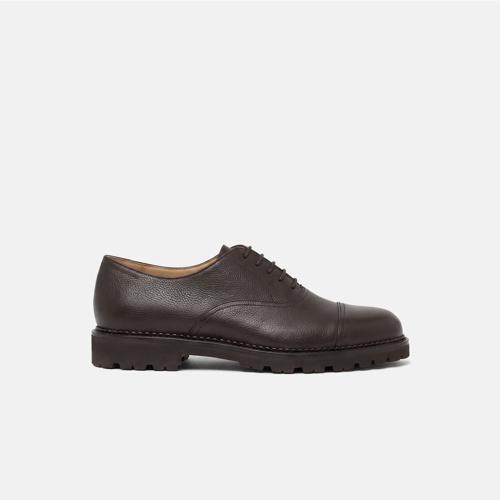 Rupert Brown Grain Scarosso: Dark Brown - Calf RUPERTOXFO