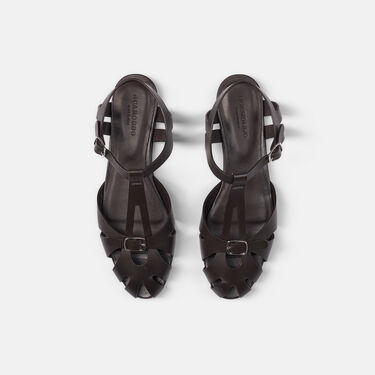Scarosso Gala Dark Brown Dark Brown - Calf GALASAND
