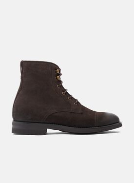 Scarosso Paola Braun Veloursleder Braun - Veloursleder PAOLABOOT
