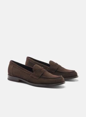 Harper Brown Suede Scarosso: Brown - Suede HARPERLOAF