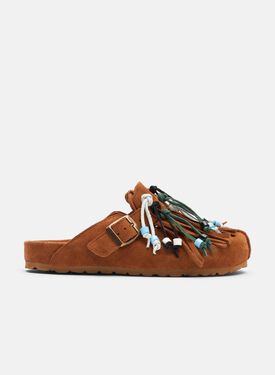 Scarosso Geo Desert Sand - Suede LUCREZIOMULE