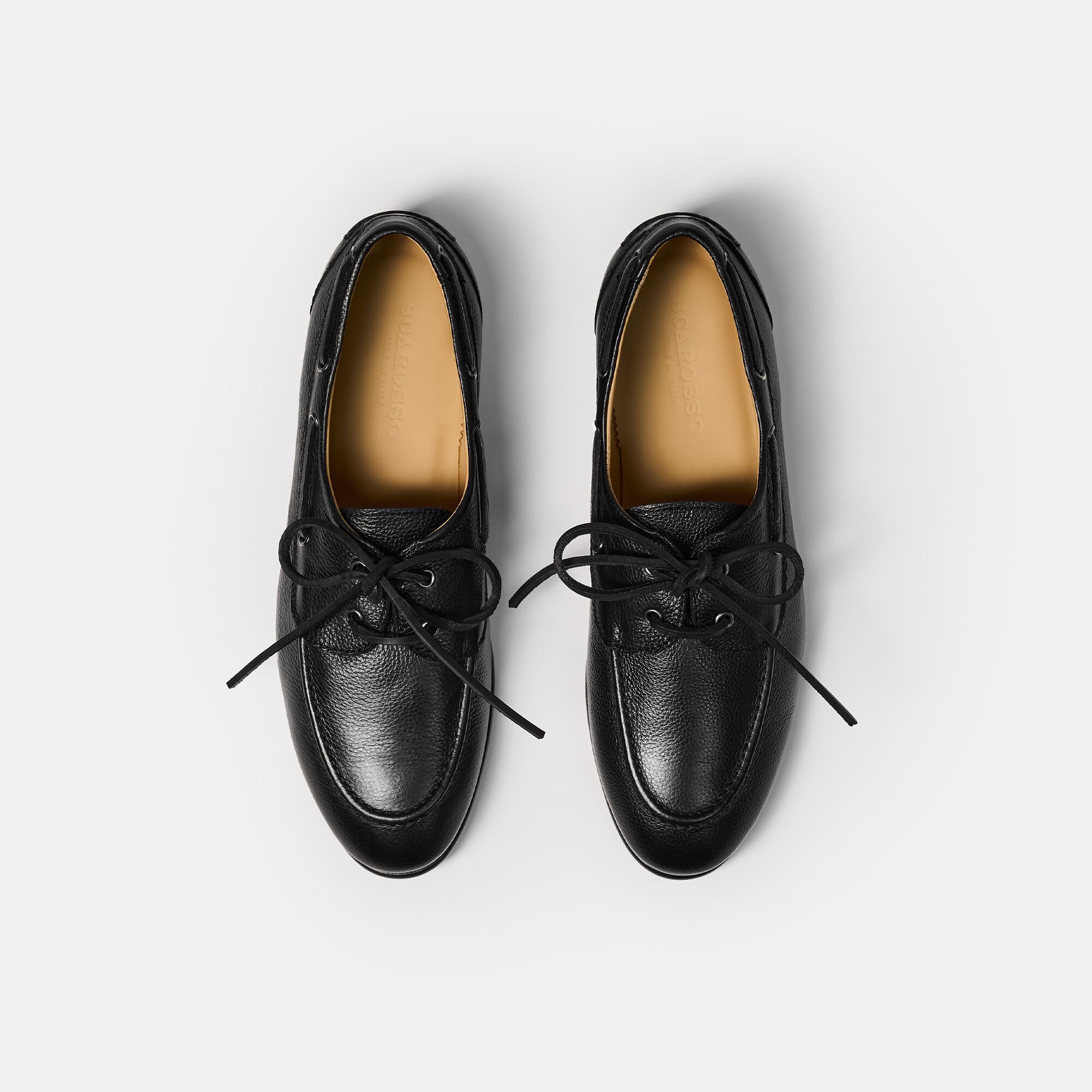 Scarosso Ginevro Black Black - Calf GINEVROLOAF