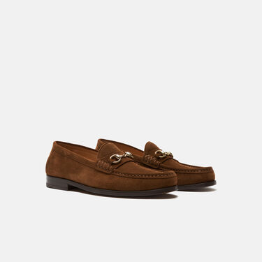Scarosso Mariano Braun Veloursleder Braun - Veloursleder MARIANOLOAF
