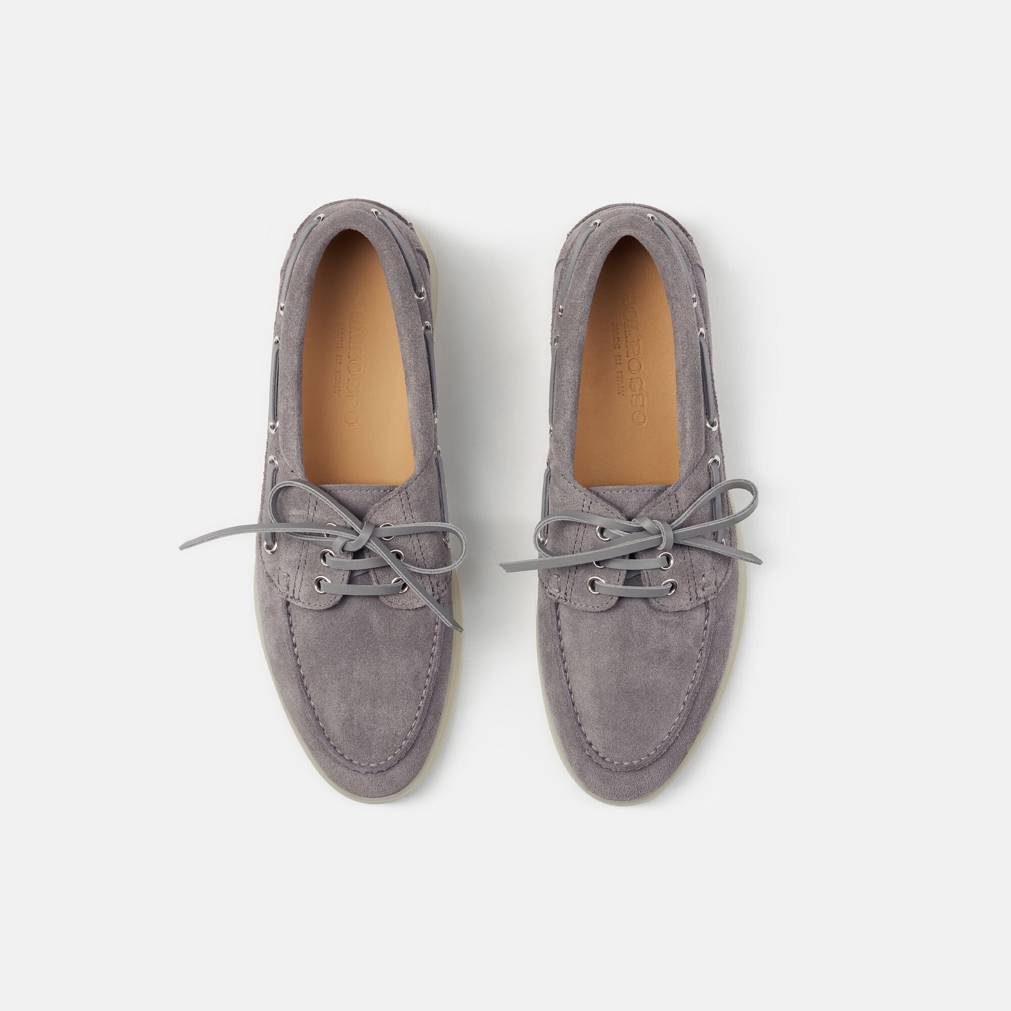 Scarosso Lia Gris Daim Gris - Daim LIABOAT