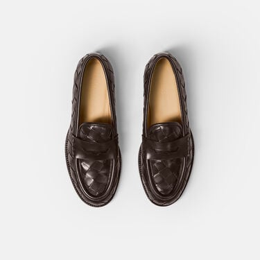 Scarosso Gerald Dark Brown Woven Dark Brown - Calf GERALDLOAF Scarosso Gerald Dark Brown Woven Dark Brown - Calf GERALDLOAF