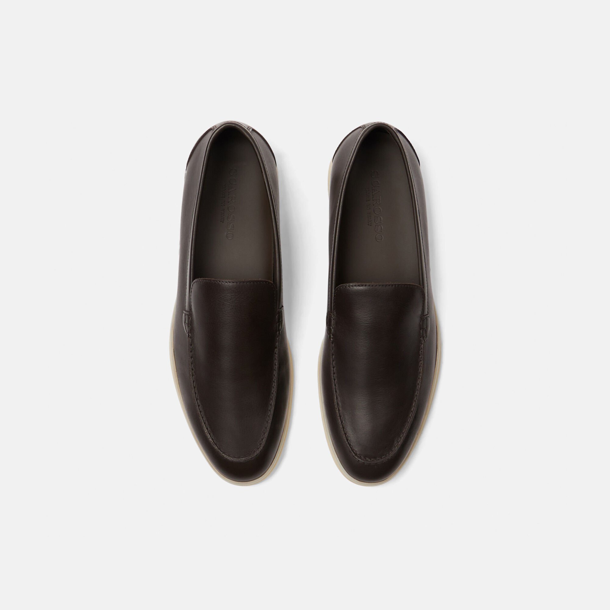 Scarosso Ludovico Dark Brown Brown - Calf LUDOVICOLOAF