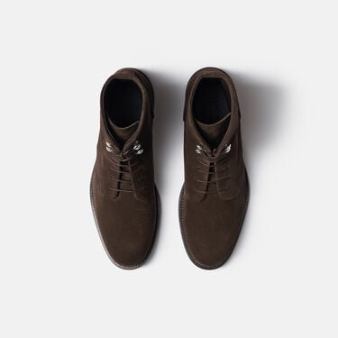 Scarosso Eva Dunkelbraun Veloursleder Dunkelbraun - Veloursleder EVABOOT Scarosso Eva Dunkelbraun Veloursleder Dunkelbraun - Veloursleder EVABOOT