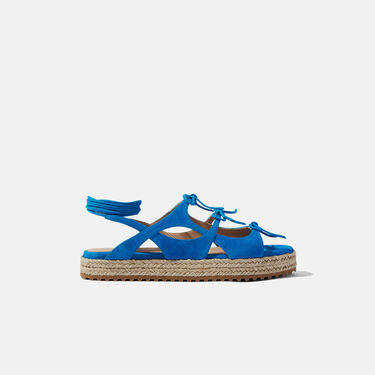 Scarosso Mediterraneo Bleu ciel - Daim SWEETLACESAND