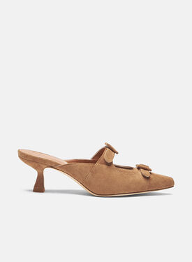 Scarosso Liz Tan Suede Turquoise - Suede LUDOVICALOAF