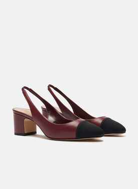 Miranda Bordeaux Scarosso: Bordeaux - Kalbsleder MIRANDAPUMP
