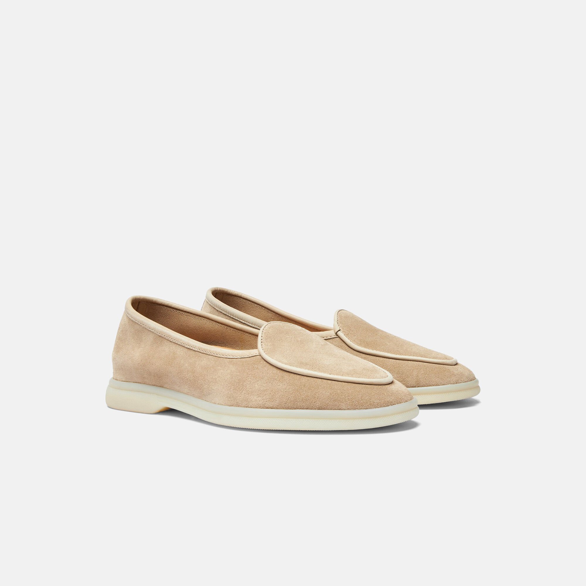 Scarosso Livia Avena Veloursleder Avena - Veloursleder LIVIALOAF