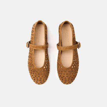 Evelyn Tobacco Suede Scarosso: Tobacco - Suede EVELYNBALL