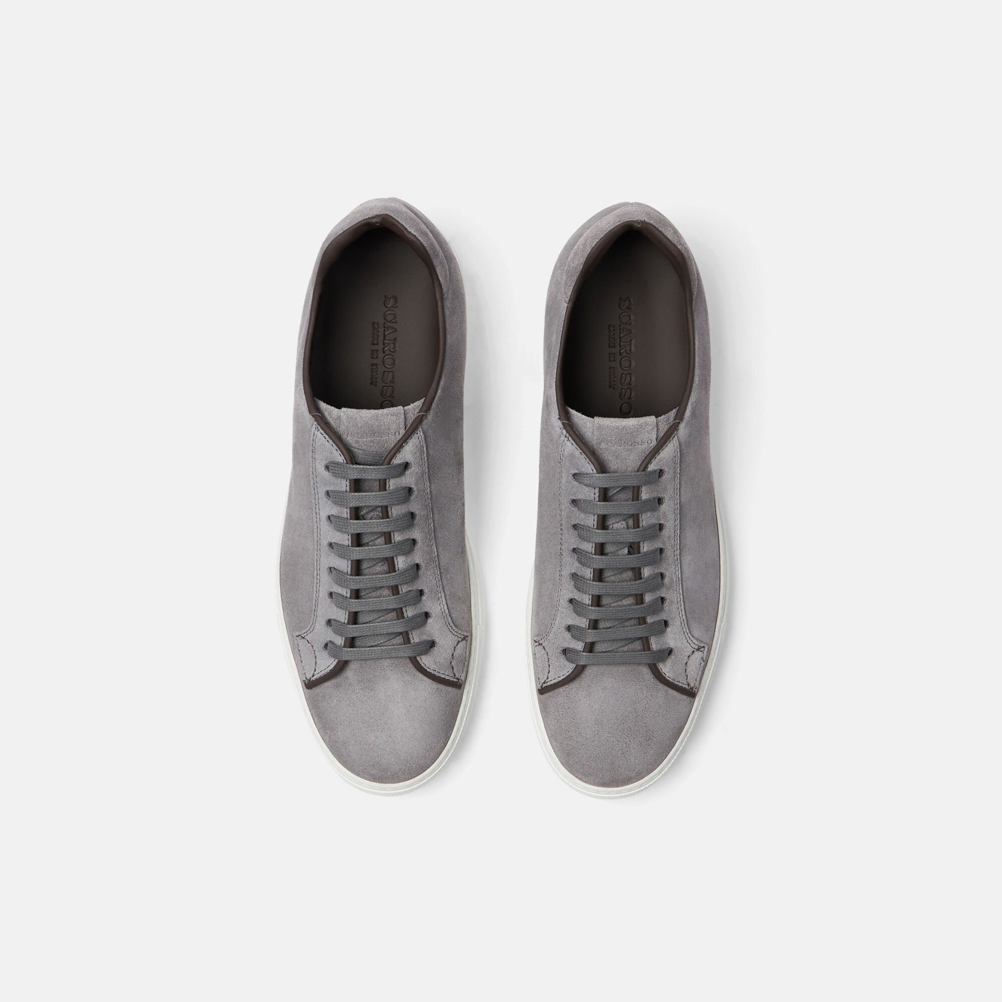 Scarosso Ugo Grau Veloursleder Grey - Suede UGOSNEA
