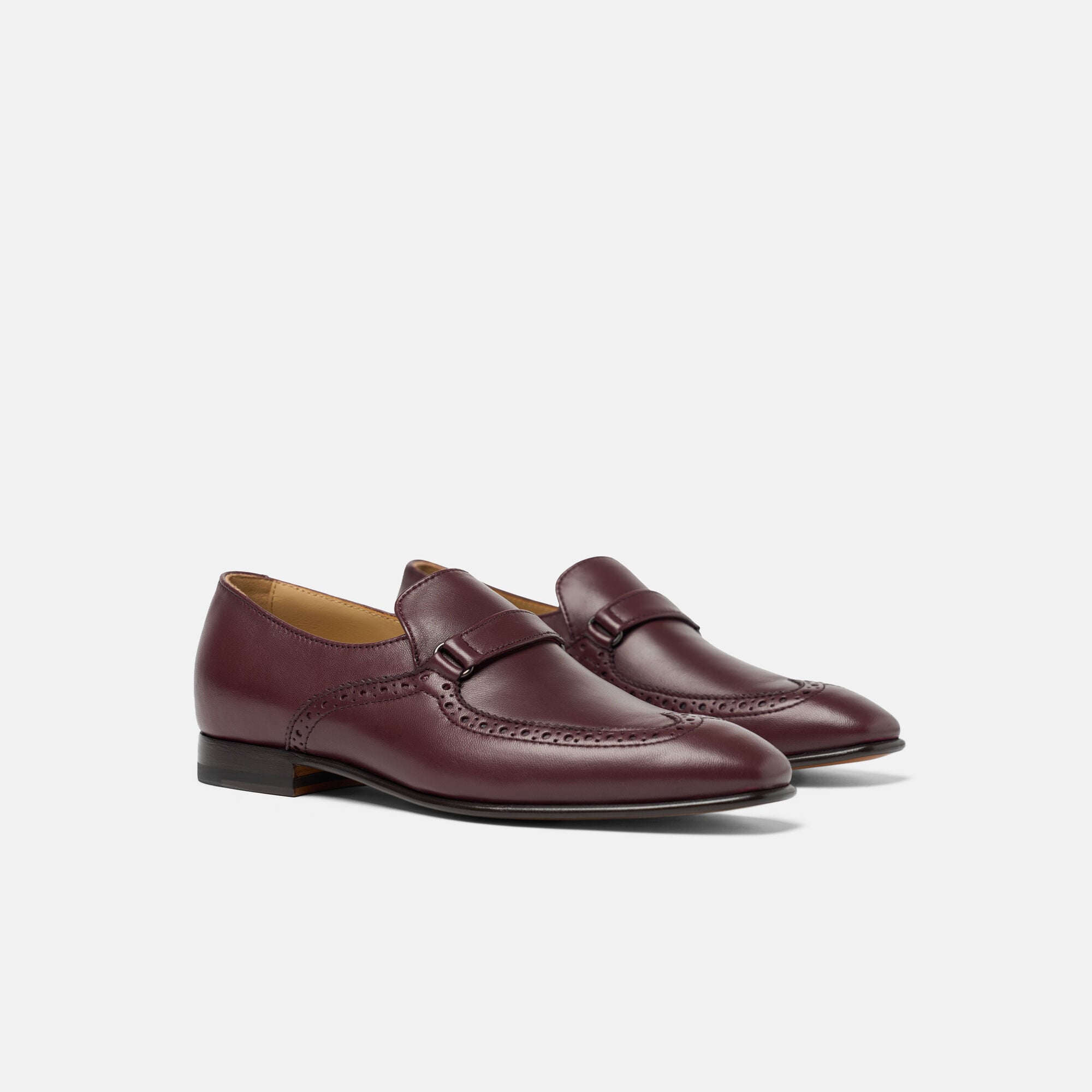 Maude Burgundy Scarosso: Burgundy - Calf Maude Burgundy Scarosso: Burgundy - Calf MAUDELOAF