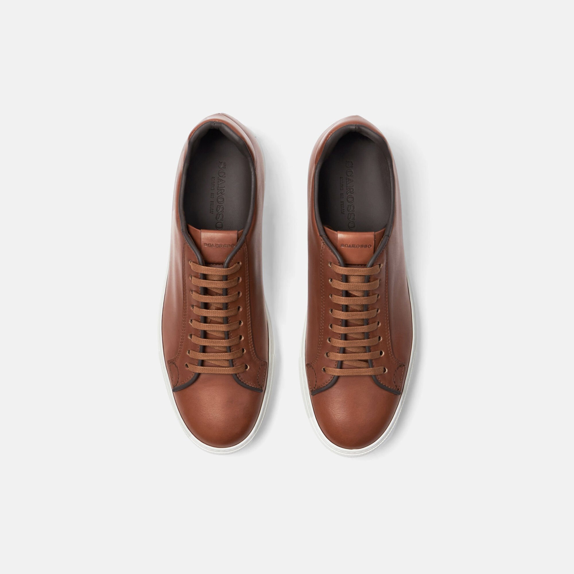 Scarosso Ugo Brown Hand-finished Brown - Calf UGOSNEA