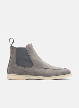 Scarosso Eugenia Grey Suede Grey - Suede Leather EUGENIACHEL
