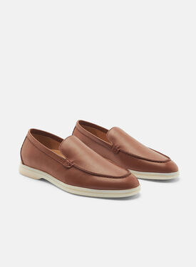 Ludovica Cognac Scarosso: Cognac - Calf LUDOVICALOAF
