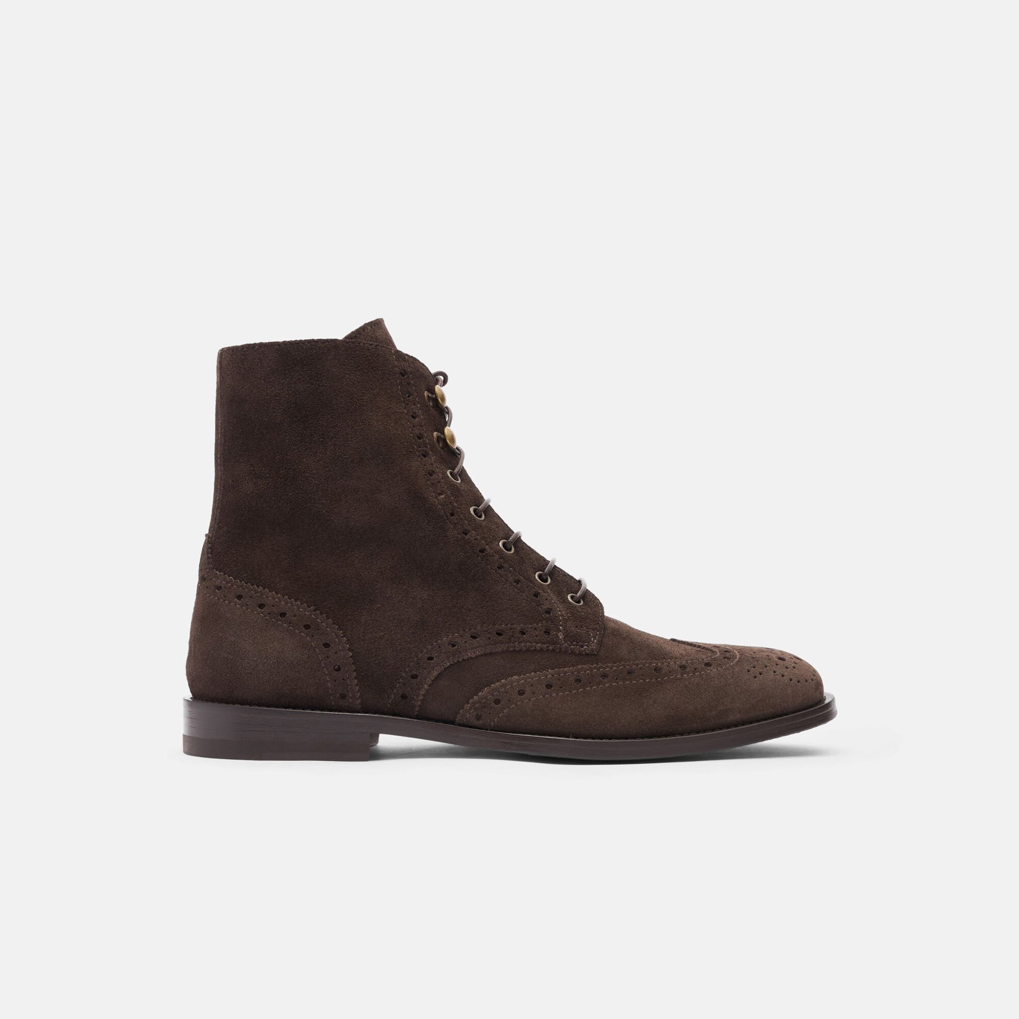 Scarosso Stefania Brown Suede Brown - suede STEFANIABOOT