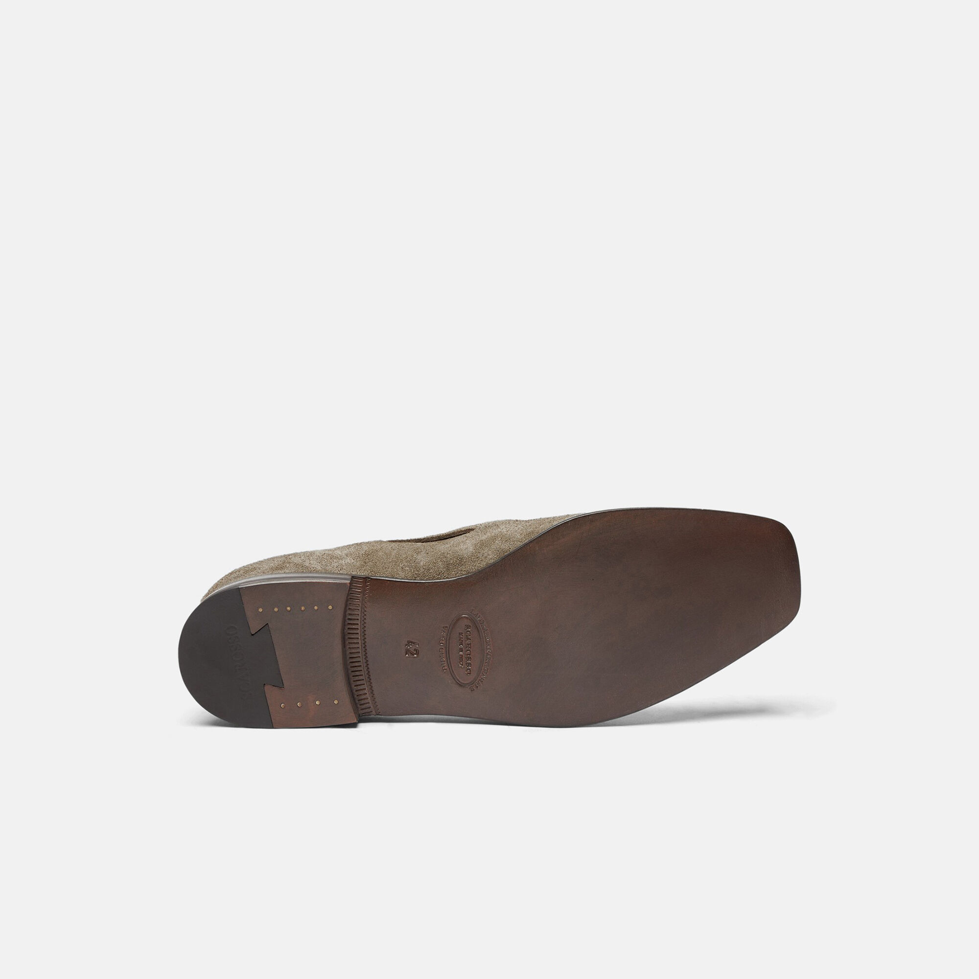 Scarosso Rodolfo Taupe Veloursleder Taupe - Veloursleder RODOLFOLOAF