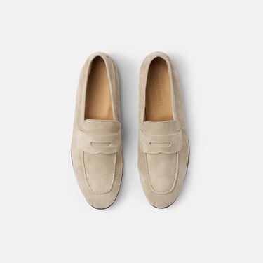 Gregory Cream Suede Scarosso: Cream – Suede GREGORYLOAF