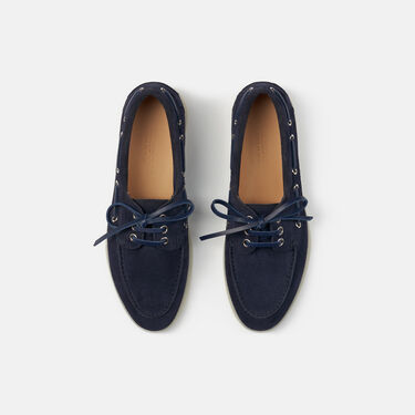 Scarosso Lia Bleu Daim Bleu - Daim LIABOAT