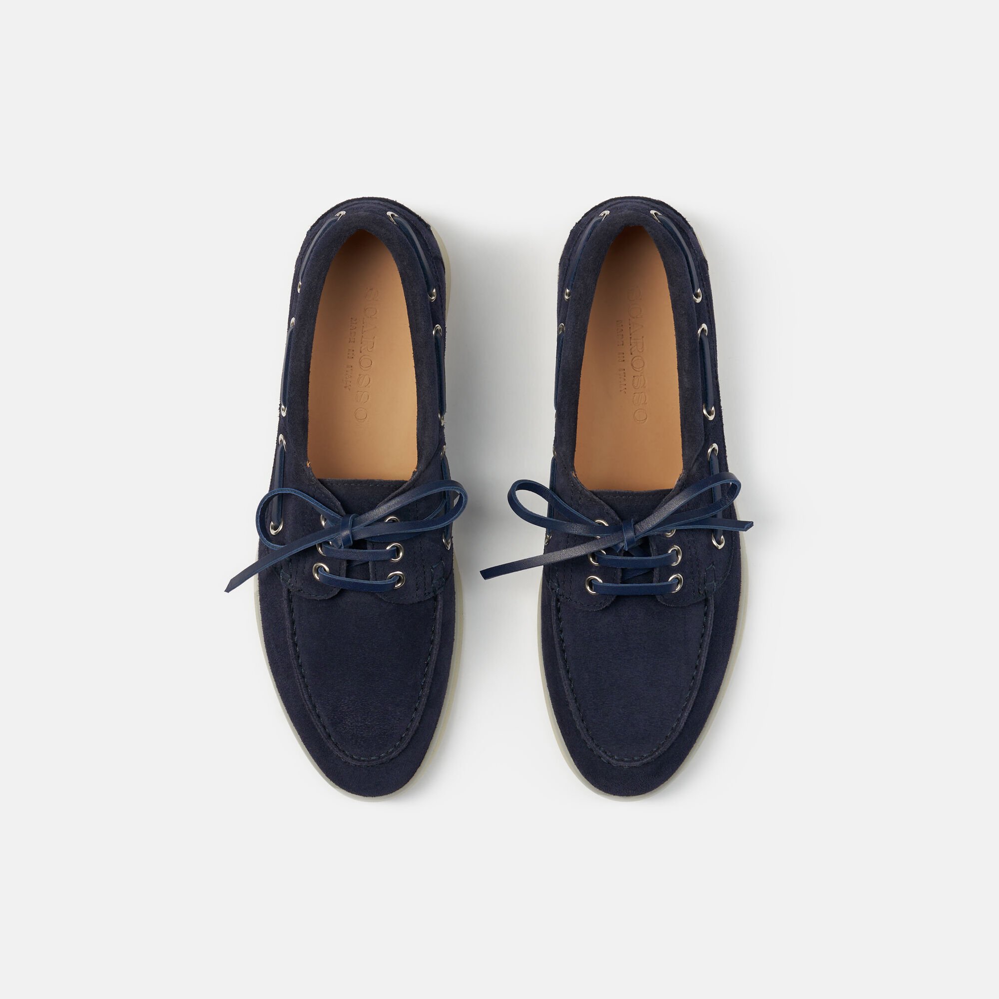 Scarosso Lia Bleu Daim Bleu - Daim LIABOAT