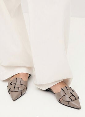 Amanda Taupe Scarosso: Taupe - Calf AMANDABALL
