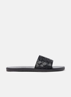 Scarosso Ulisse Black Woven Black - Calf ULISSESAND