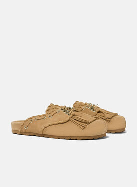 Flora Beige Suede Scarosso: Beige - Suede FLORAMULE