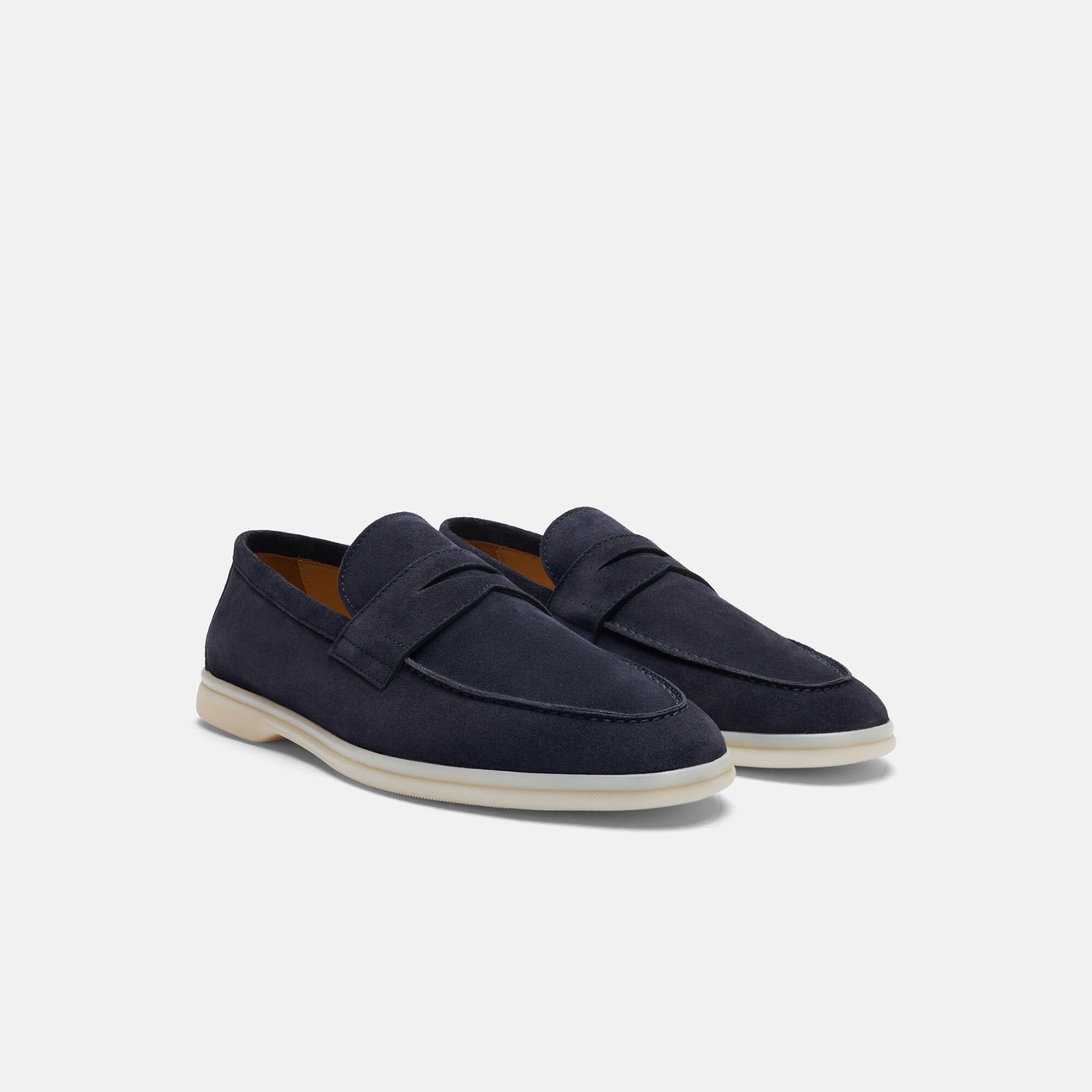 Scarosso Luciano Blue Suede Blue - Suede LUCIANOLOAF
