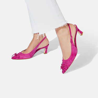 Scarosso Livv Fuchsia Daim Fuchsia - Daim LIVVPUMP Scarosso Livv Fuchsia Daim Fuchsia - Daim LIVVPUMP