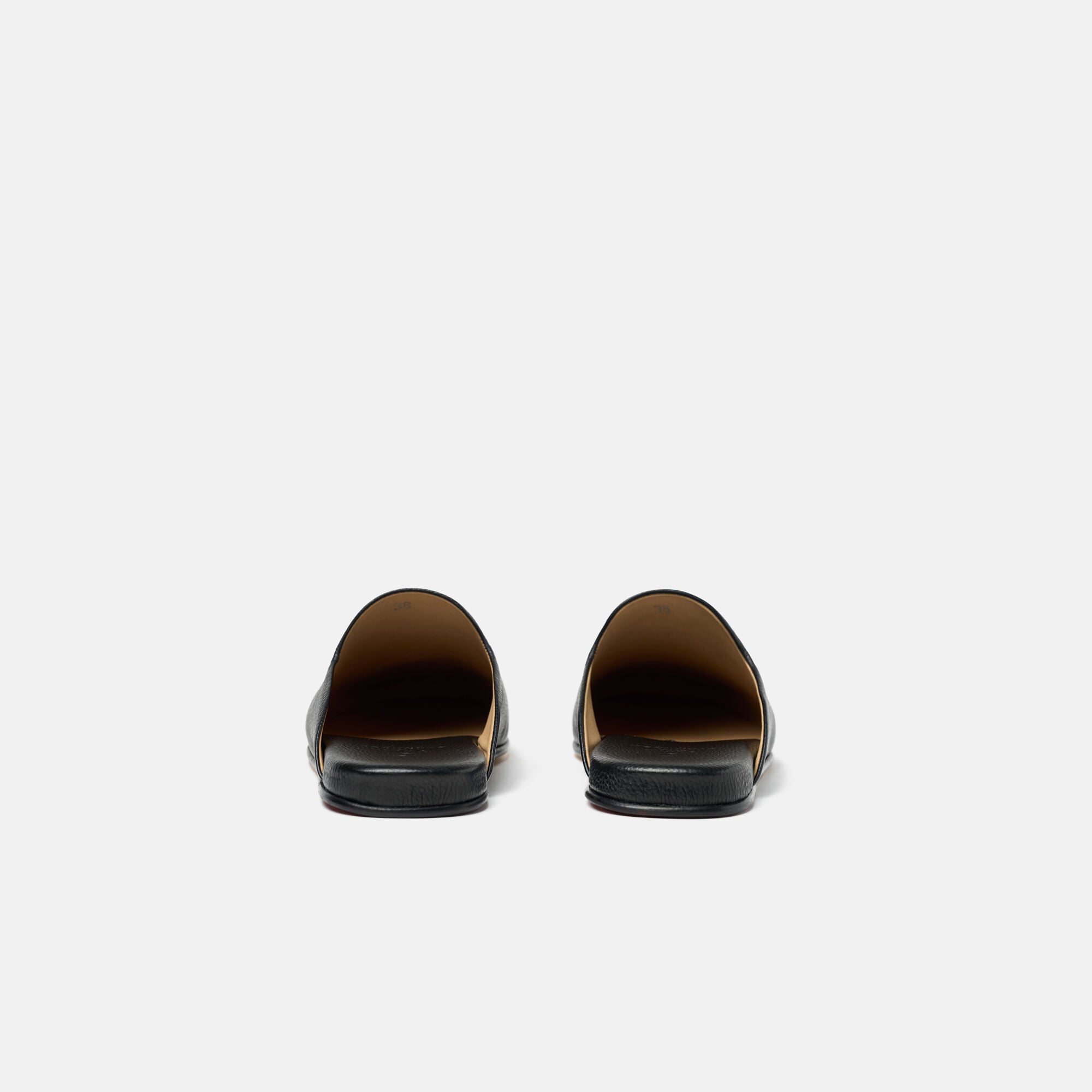 Atlas Travel Slipper Black Scarosso: Black - Calf ATLASSLIP