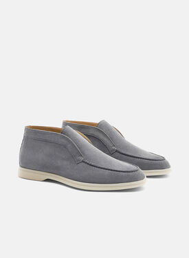 Leonardo Grey Suede Scarosso: Grey - Suede LEONARDOANKL