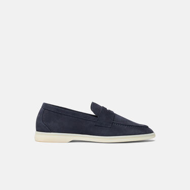 Scarosso Luciana Blau Veloursleder  Blau - Veloursleder LUCIANALOAF