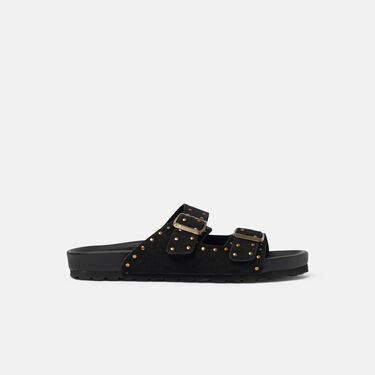 Scarosso Delilah Black Suede Black - Suede DELILAHSAND