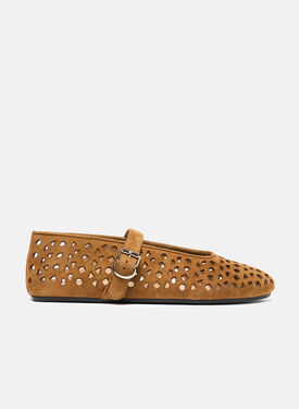 Evelyn Tobacco Suede Scarosso: Tobacco - Suede EVELYNBALL