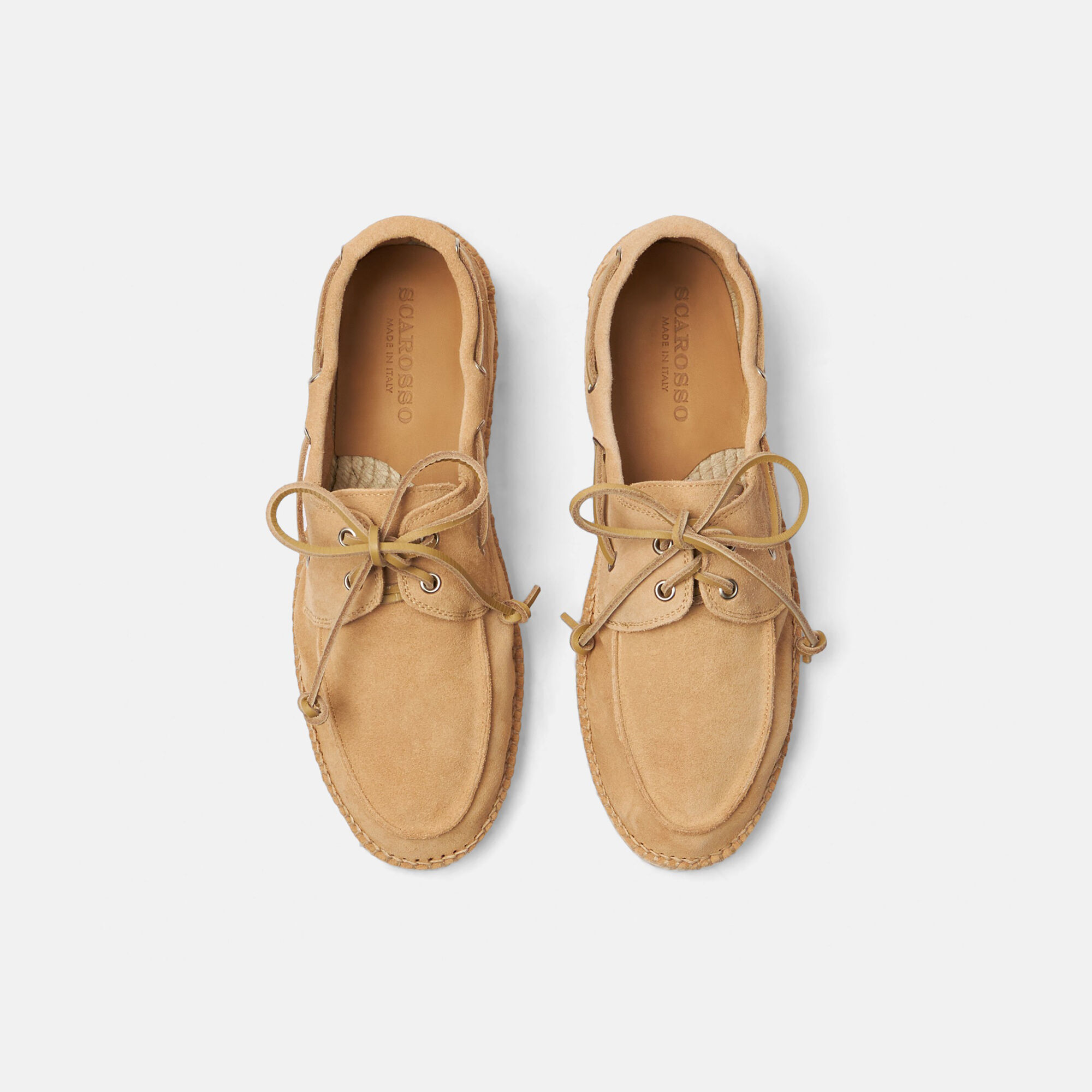 Scarosso Felipe Beige Veloursleder Beige - Veloursleder FELIPEESPA