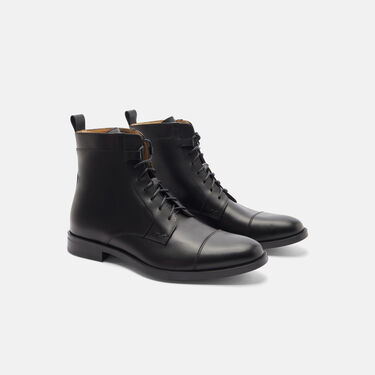 Scarosso Dante Black Black Calf DANTEBOOT