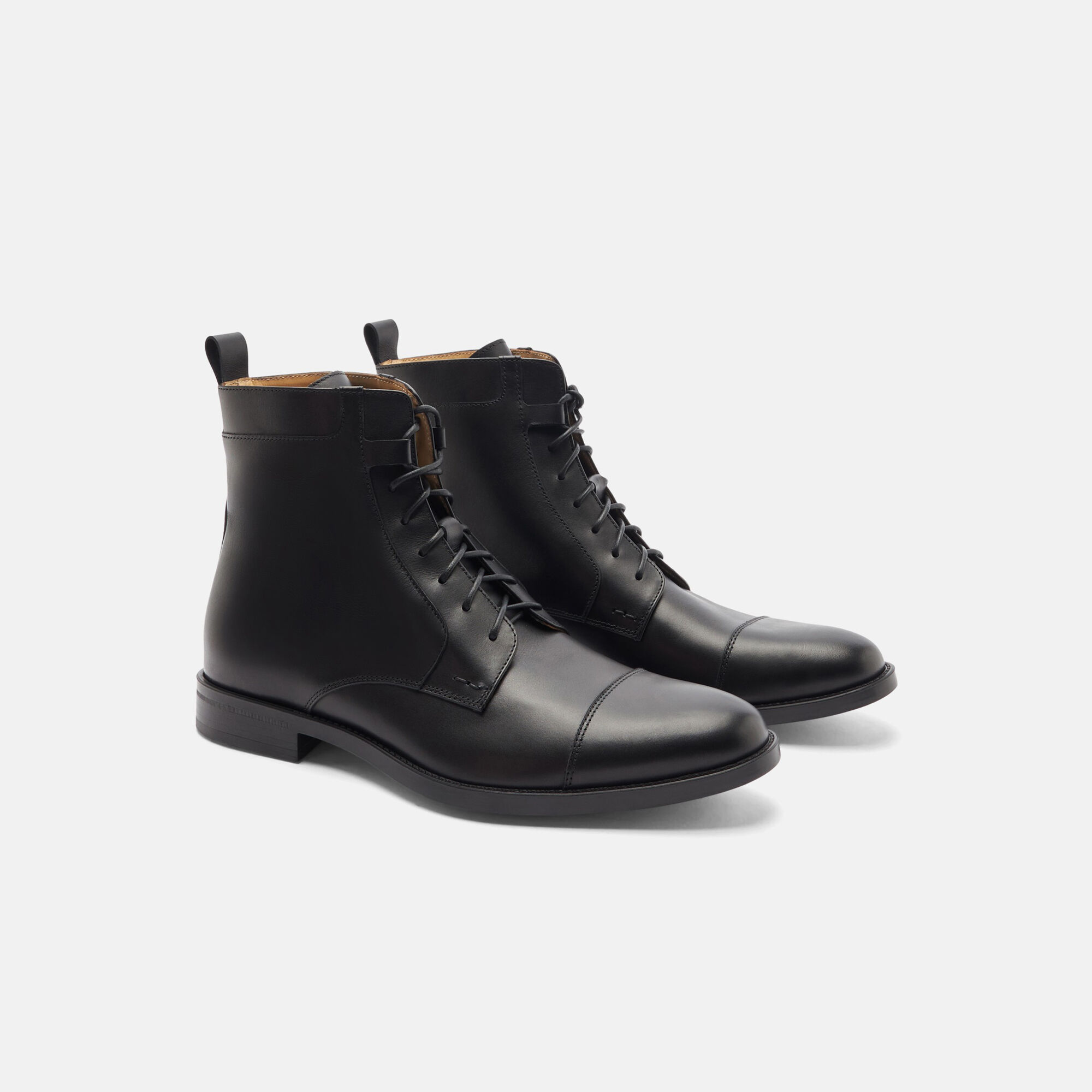 Scarosso Dante Black Black Calf DANTEBOOT