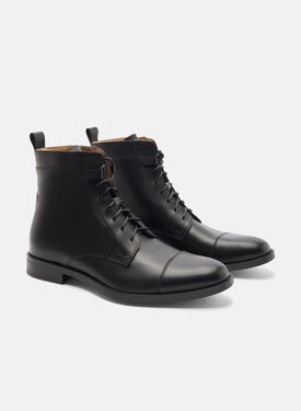 Dante Black Scarosso: Black Calf DANTEBOOT