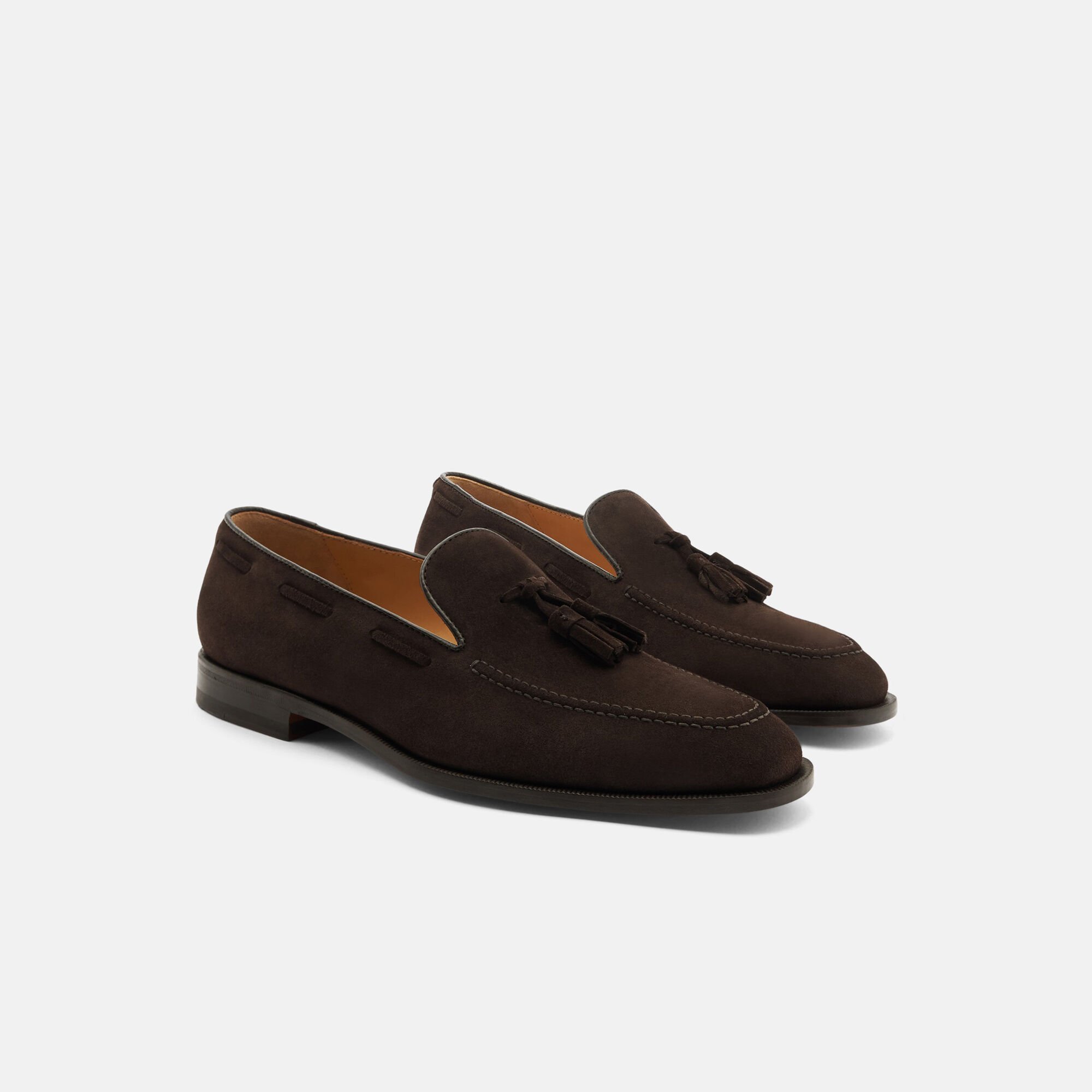 Scarosso Duccio Ebony Light Suede Dark Brown Suede DUCCIOLOAF