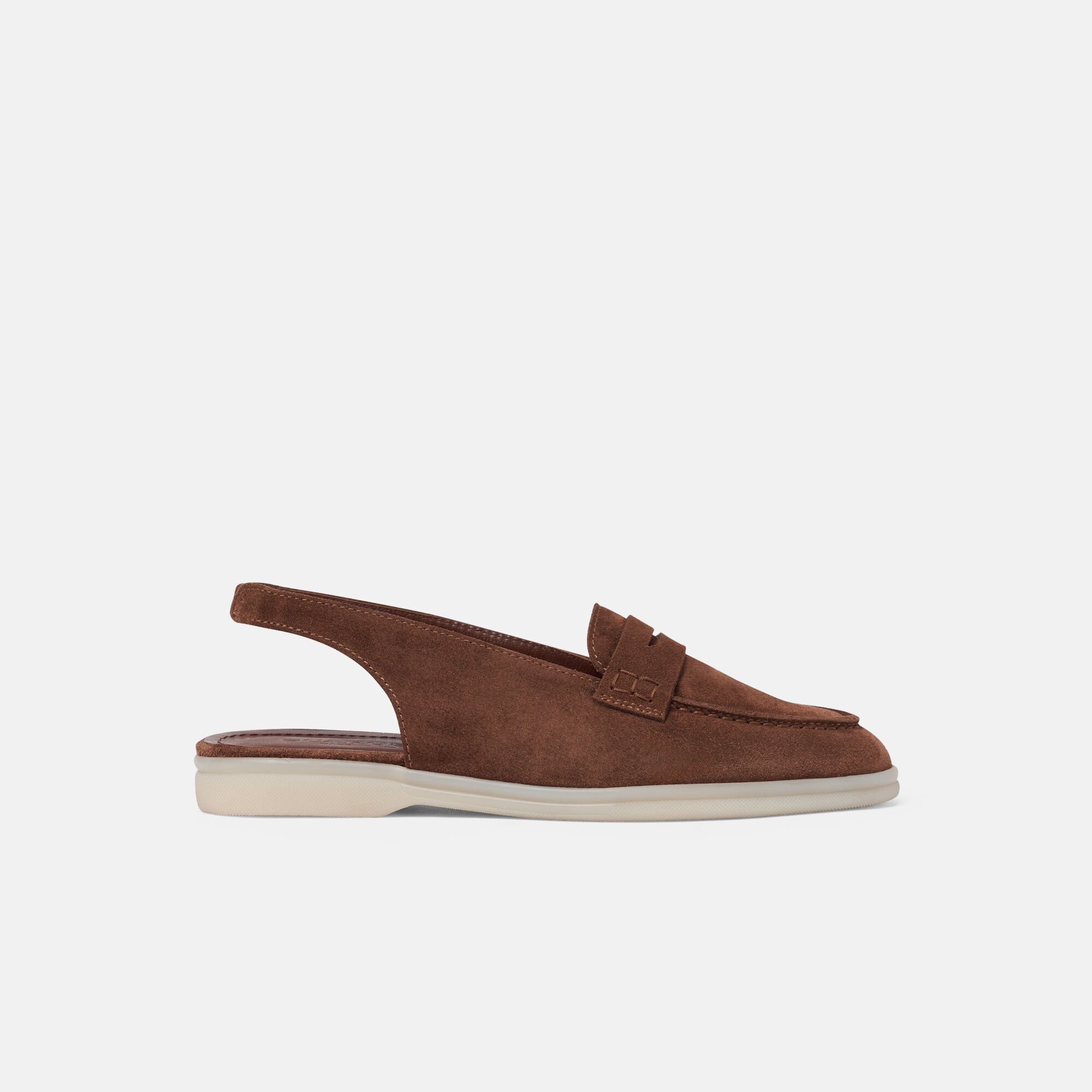 Scarosso Leila Brown Suede Brown - Suede LEILALOAF